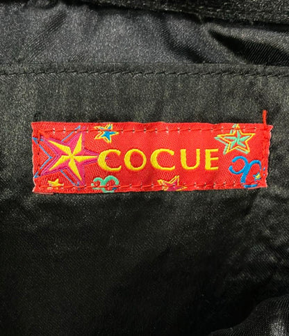 コキュ ショルダーバッグ ビジュー レディース cocue