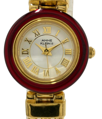 アンクライン 腕時計 クオーツ ホワイト AL21 レディース ANNE KLEIN