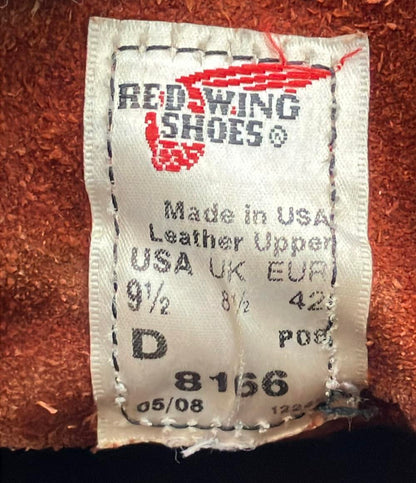 RED WING ワークブーツ ショートブーツ 8166 メンズ SIZE 9.5 (27.5cm) レッドウィング