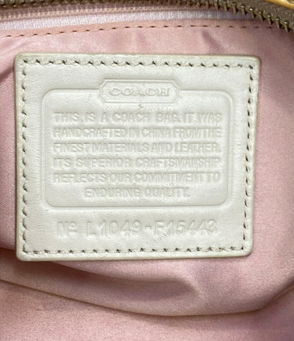 COACH 2WAY ハンドバッグ ショルダーバッグ 肩掛け シグネチャー F15443 レディース コーチ