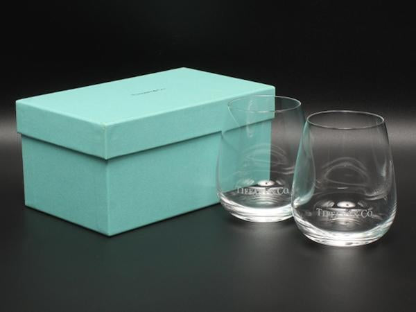 TIFFANY&Co. グラス タンブラー 2点セット ペア TCO ティファニー