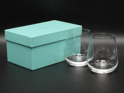 TIFFANY&Co. グラス タンブラー 2点セット ペア TCO ティファニー