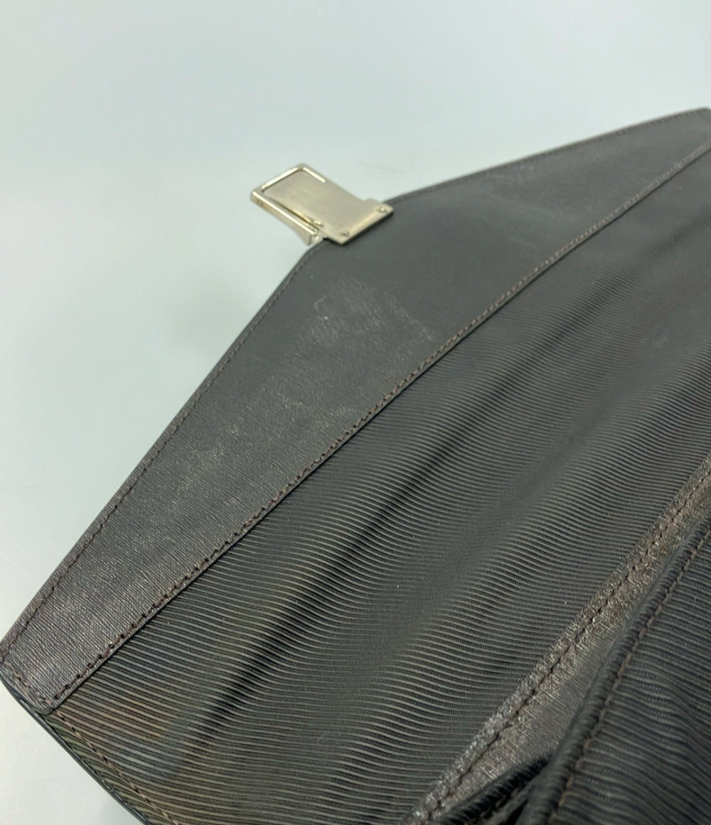 ダンヒル ナイロンレザーブリーフケース メンズ Dunhill