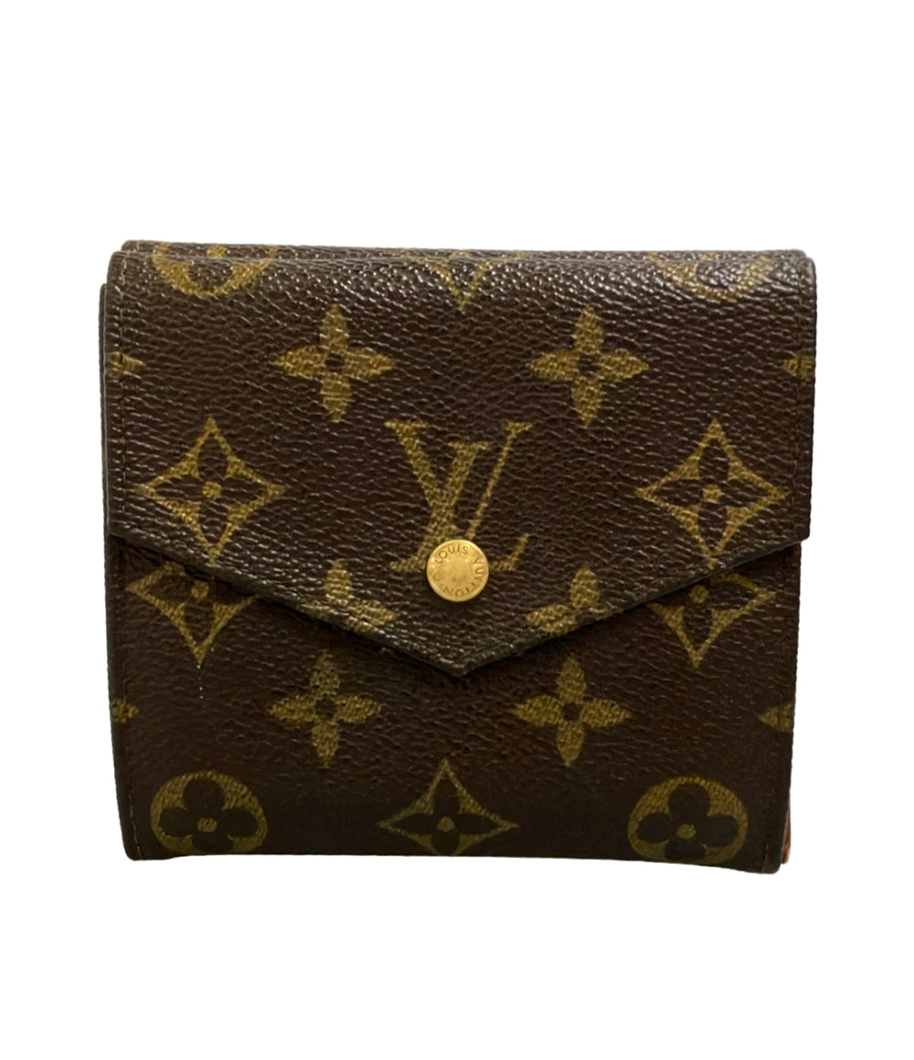 LOUIS VUITTON Wホック二つ折り財布 ポルトモネ ビエ カルトクレディ モノグラム M61660 レディース ルイ・ヴィトン