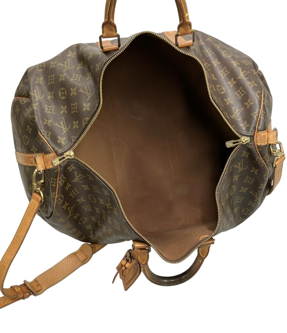 LOUIS VUITTON ボストンバッグ ショルダーバッグ 2WAY 斜め掛け キーポル バンドリエール 55 モノグラム M41414 ユニセックス ルイ・ヴィトン