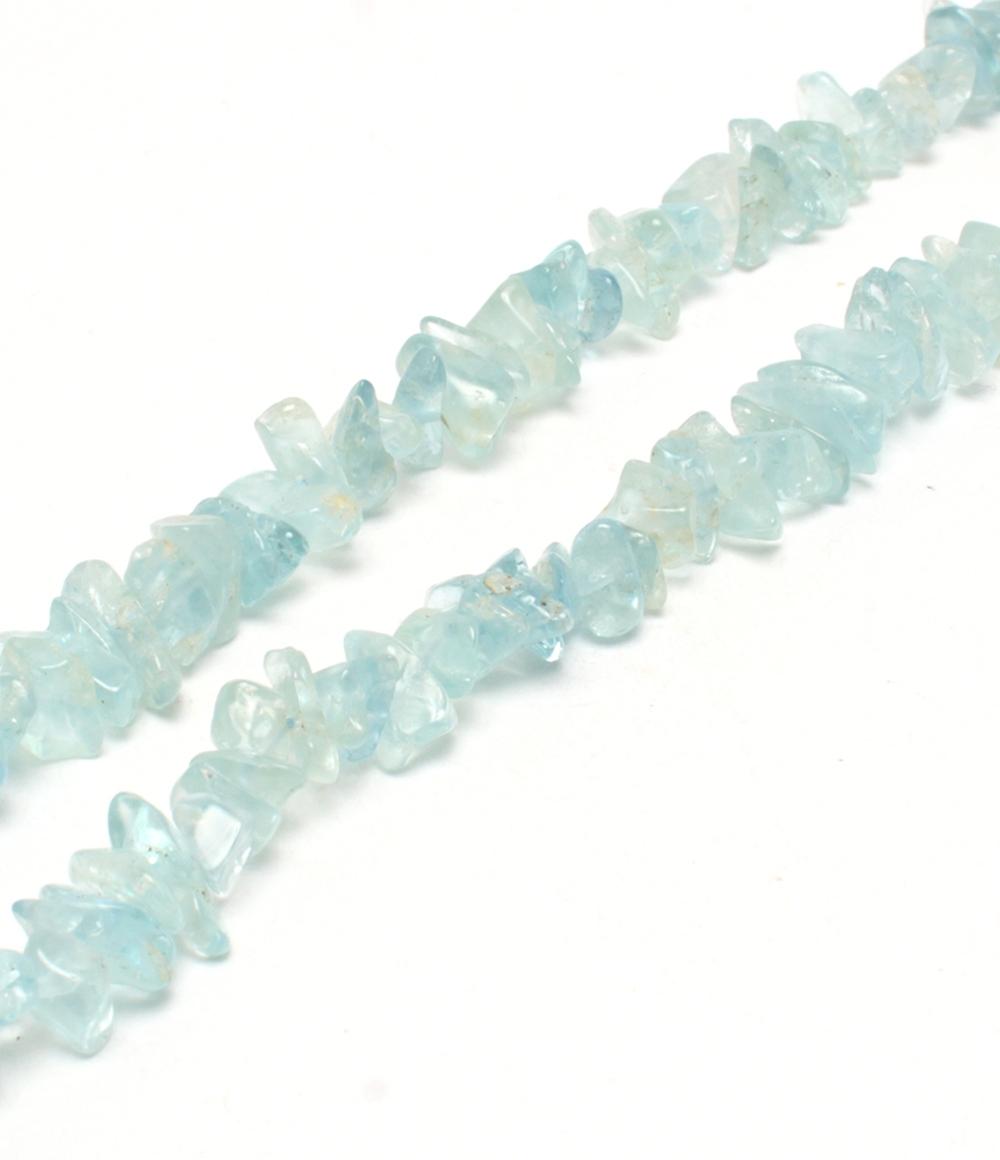 ネックレス SV アクアマリン レディース