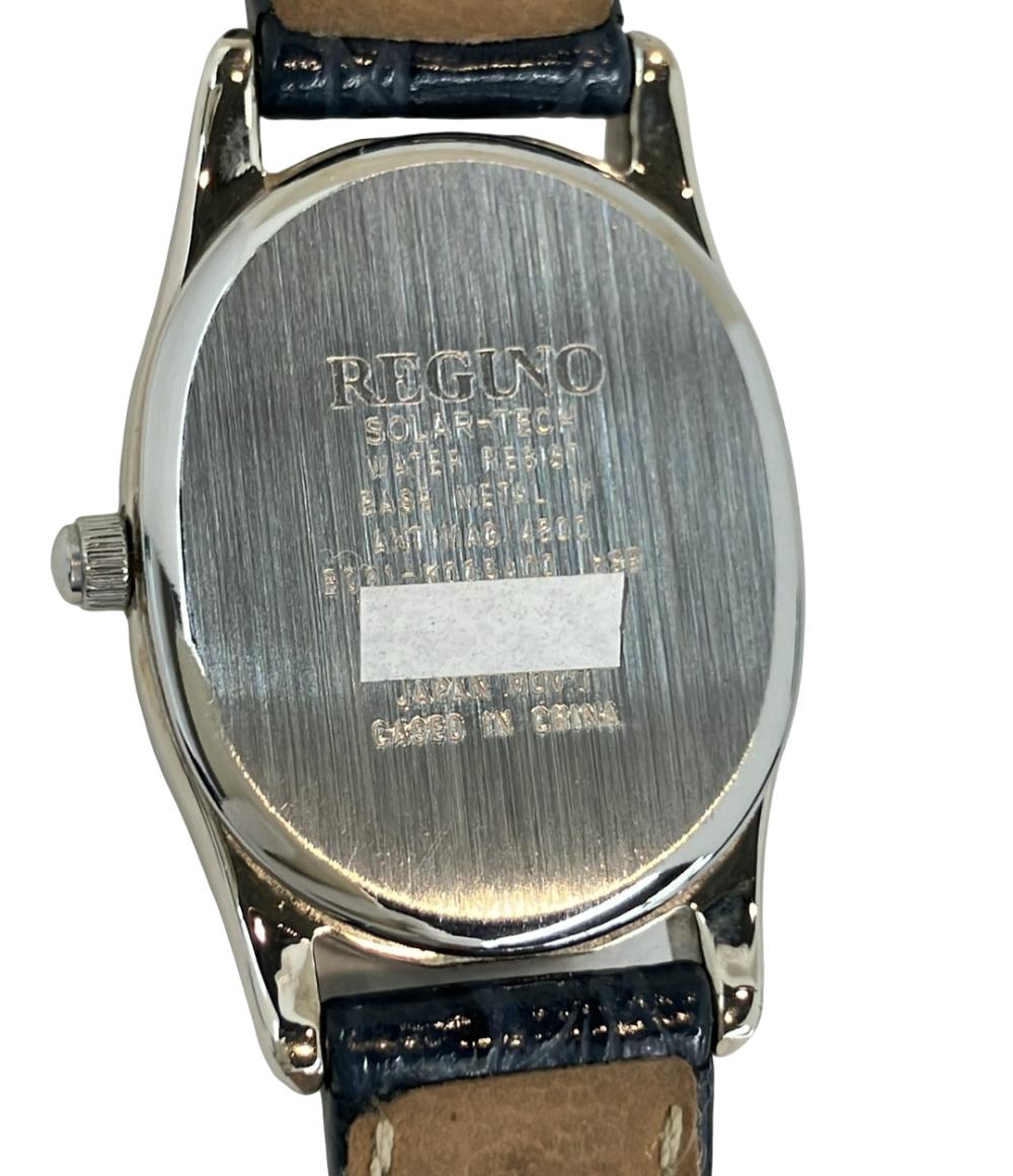 REGNO 腕時計 ソーラー ホワイト E031-K005400 レディース レグノ
