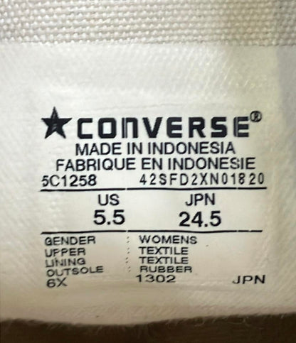 CONVERSE ハイカットスニーカー インヒール レディース SIZE 24.5 コンバース