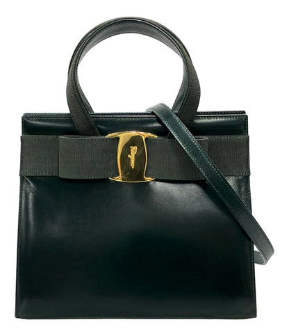 サルヴァトーレフェラガモ 2WAY ハンドバッグ ショルダーバッグ 斜め掛け ヴァラ レディース Salvatore Ferragamo