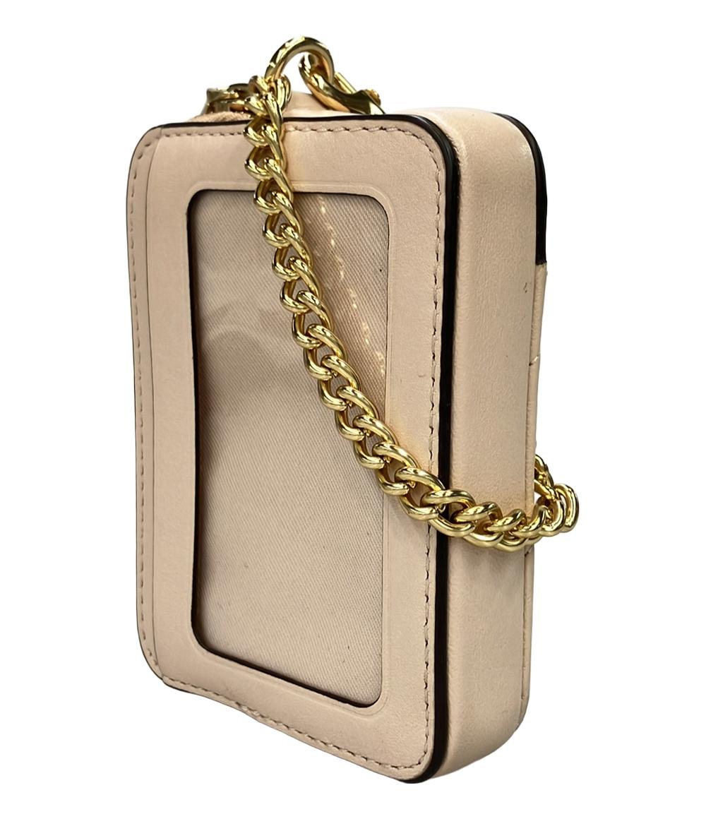 コーチ カードケース コインケース チェーン付き レディース COACH