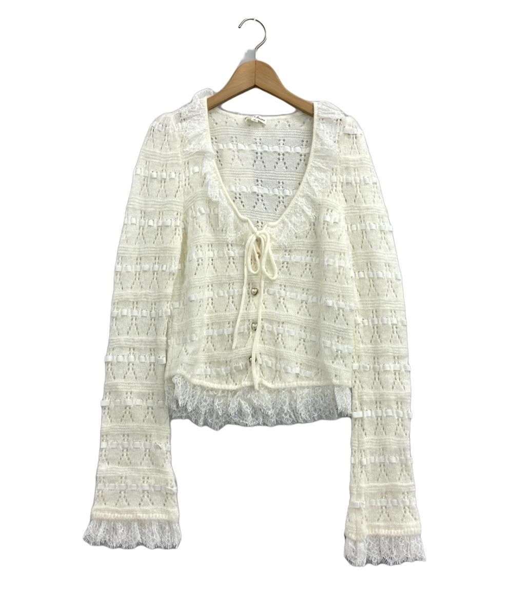 フォーラブアンドレモンズ 長袖ニットカーディガン レディース SIZE M (M) FOR LOVE&LEMONS