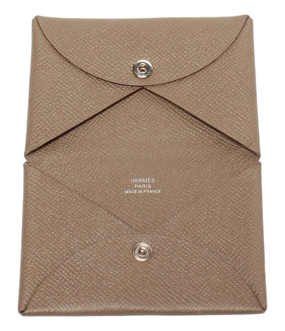 エルメス カードケース A刻印 シルバー金具 カルヴィ レディース HERMES
