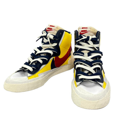 美品 ナイキ ミドルカットスニーカー × sacai BLAZER BV0072-700 メンズ SIZE 28.5 (XL) NIKE