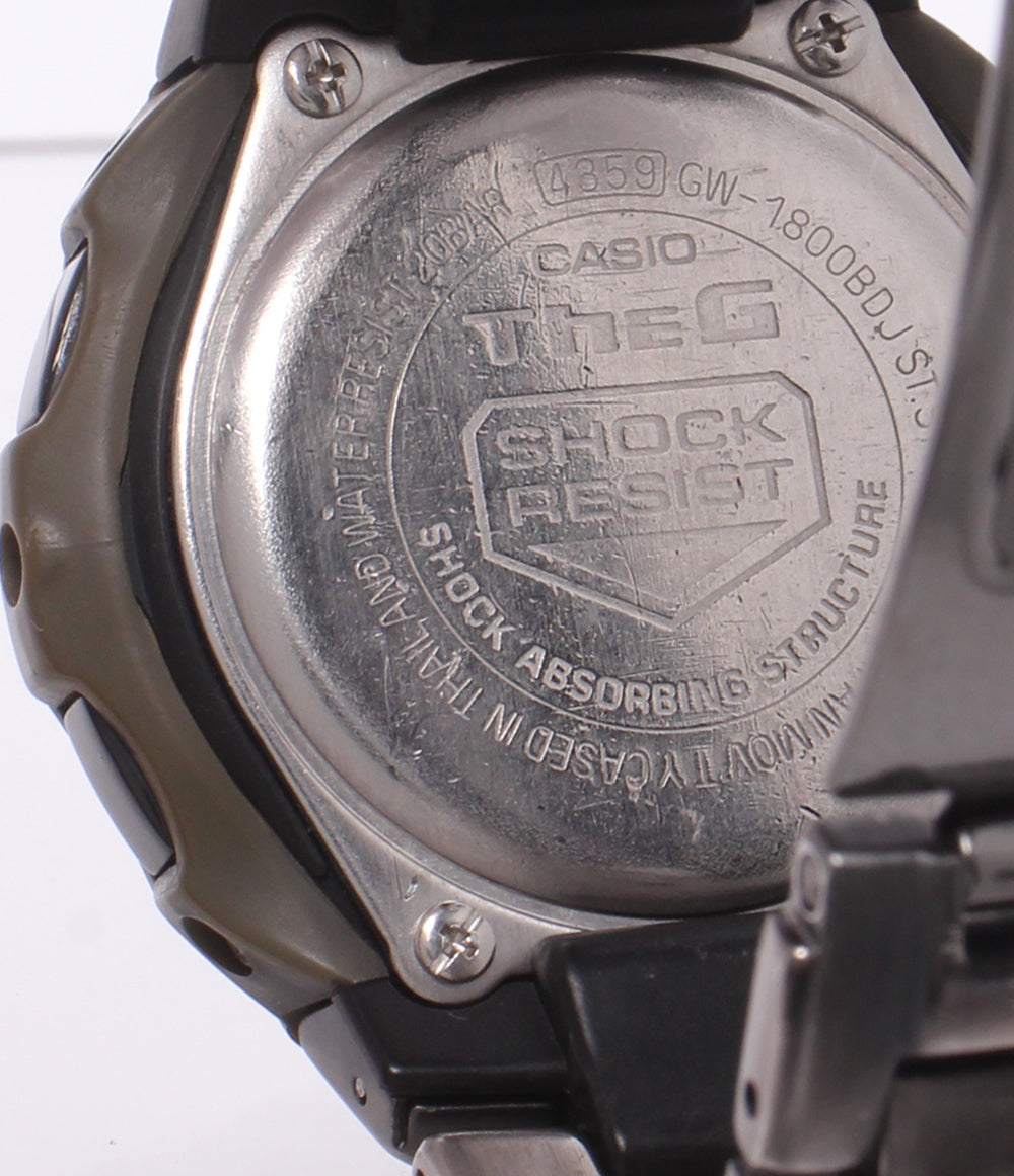 CASIO 腕時計 G-SHOCK The G ソーラー ネイビー GW-1800BDJ メンズ カシオ
