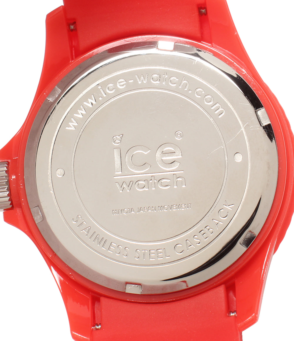 美品 ice watch 腕時計 クオーツ レッド レディース メンズ アイス 美品 ice watch 腕時計 クオーツ レッド レディース メンズ アイス