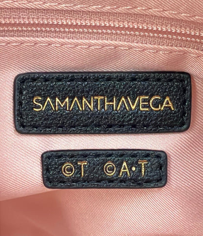 美品 Samantha Vega 2way ハンドバッグ ショルダーバッグ 斜め掛け レディース サマンサベガ