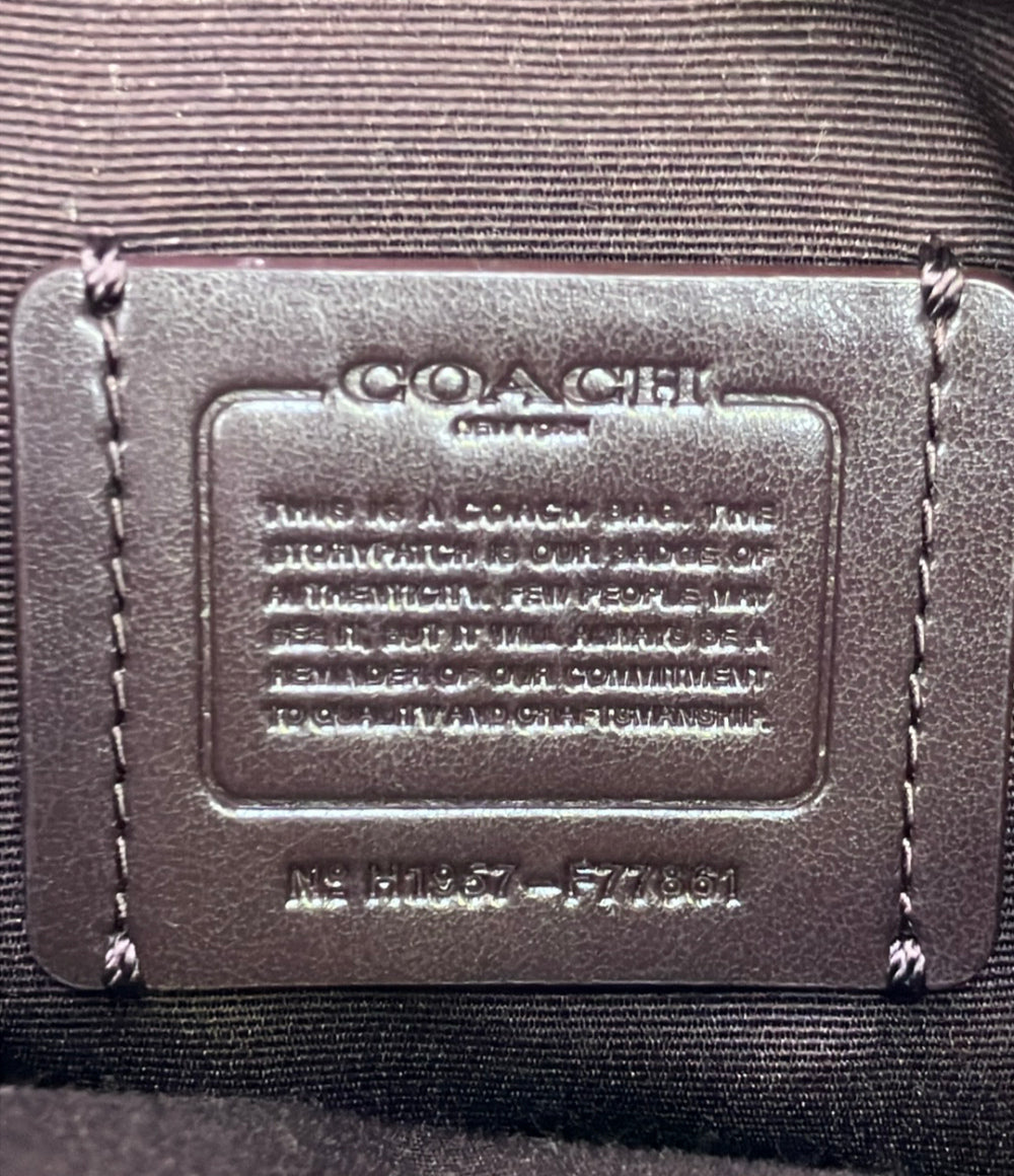 COACH ショルダーバッグ 斜め掛け シグネチャー メンズ コーチ