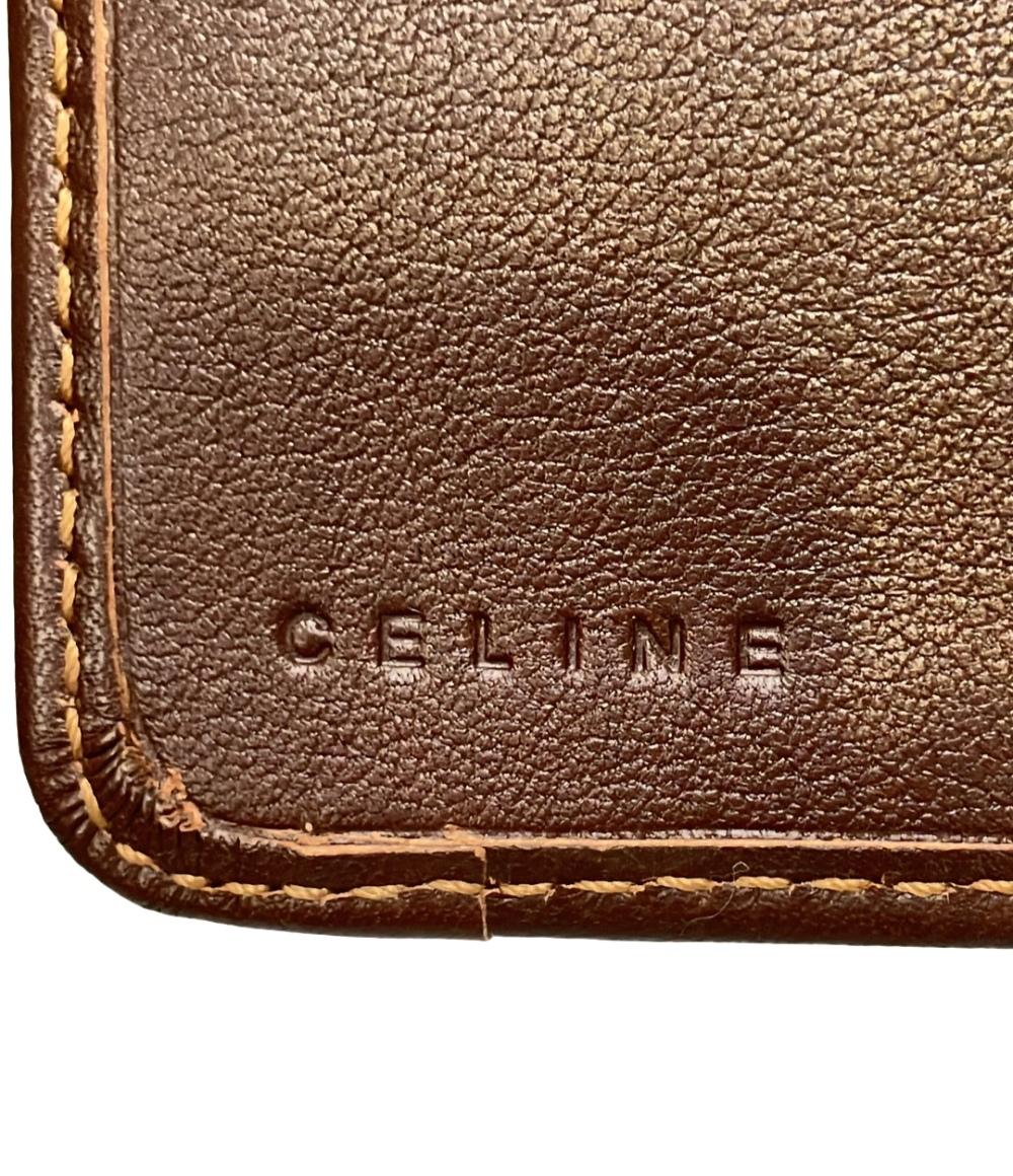 CELINE 二つ折り財布 マカダム レディース セリーヌ
