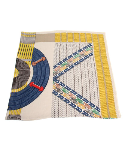 HERMES スカーフ カレ140 カレジェアン DRESSAGE TRESSAGE レディース エルメス