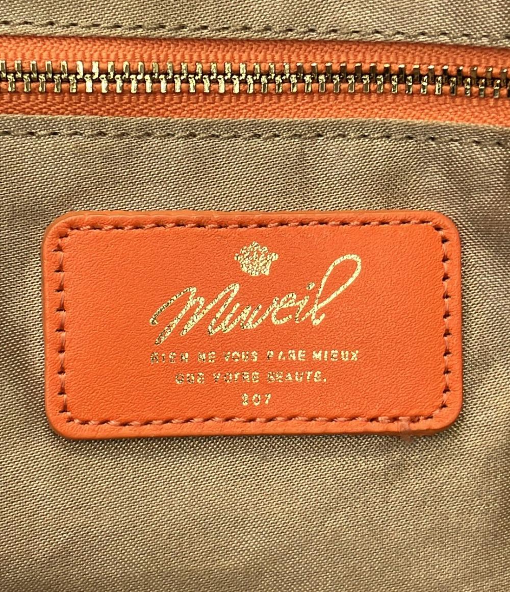 MUVEIL 2way トートバッグ ショルダーバッグ 肩掛け レディース ミュベール