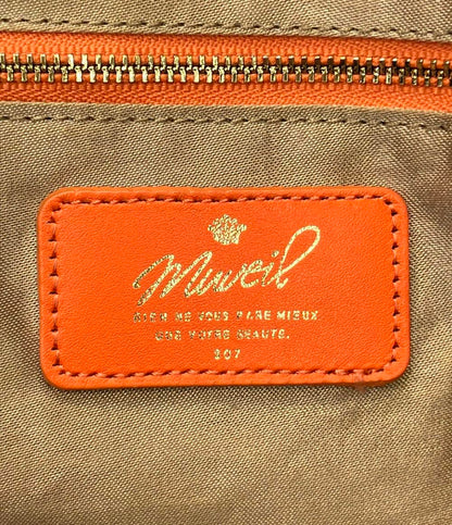 MUVEIL 2way トートバッグ ショルダーバッグ 肩掛け レディース ミュベール