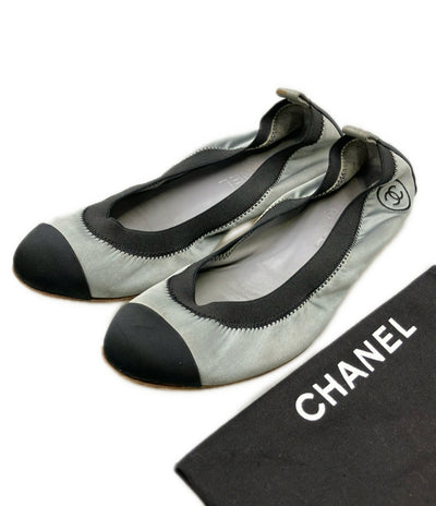 CHANEL フラットパンプス バレーシューズ G25139 レディース SIZE 37.5 (25cm) シャネル
