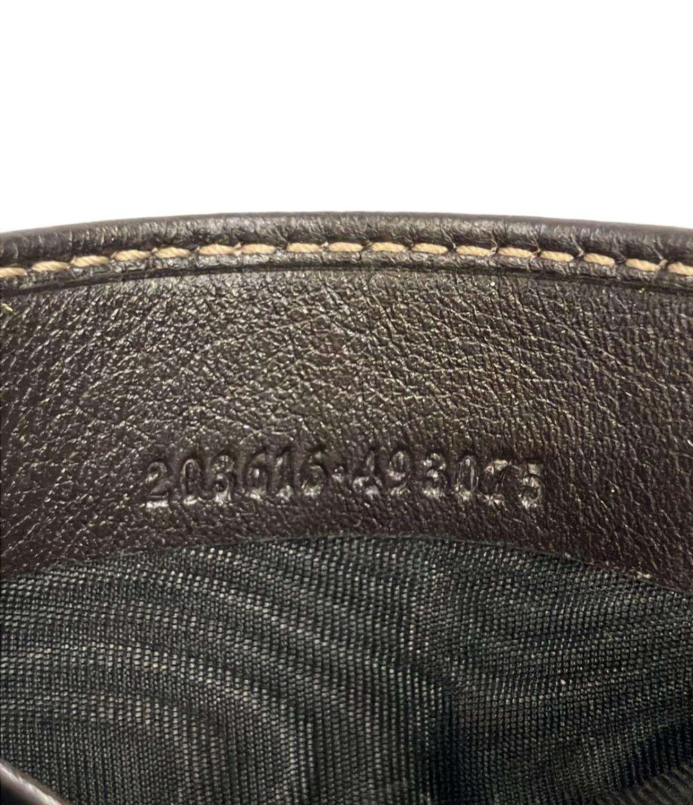 GUCCI 二つ折り財布 カードケース マネークリップ付き GGキャンバス 203616 493075 メンズ グッチ