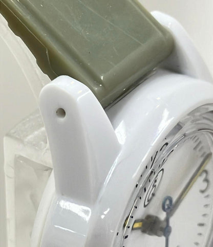 シチズン 腕時計 Q&Q ソーラー ホワイト RP01 J015 ユニセックス CITIZEN