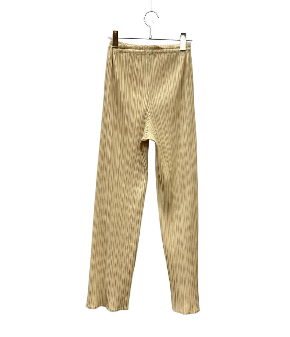 PLEATS PLEASE パンツ ロングプリーツパンツ PP05-JF004 レディース