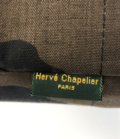 エルベシャプリエ ポーチ 迷彩柄 メンズ Herve Chapelier