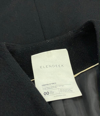 エレンディーク ノーカラーコート レディース SIZE 1 (S) ELENDEEK