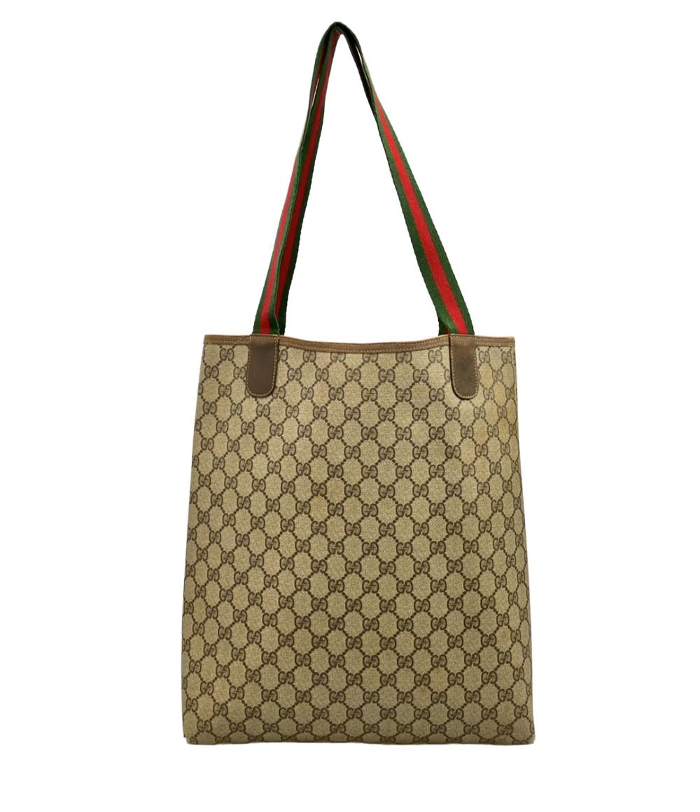 GUCCI トートバッグ ショルダーバッグ 肩掛け シェリーライン GG