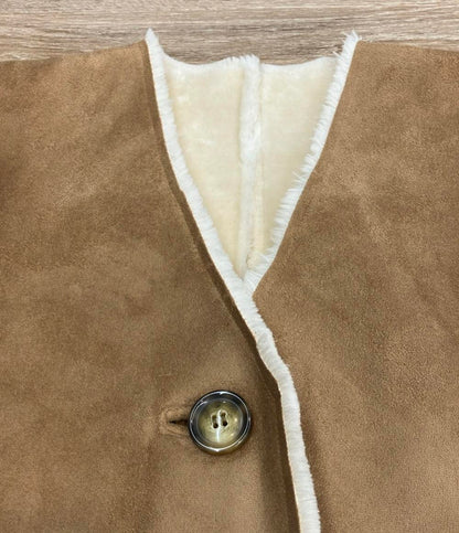 美品 レイビームス エコムートンコート レディース SIZE 1 (S) Ray Beams