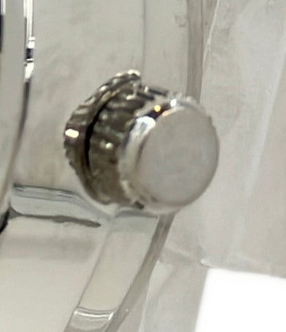 美品 lamp 腕時計 クオーツ ホワイト Y02818S レディース ランプ