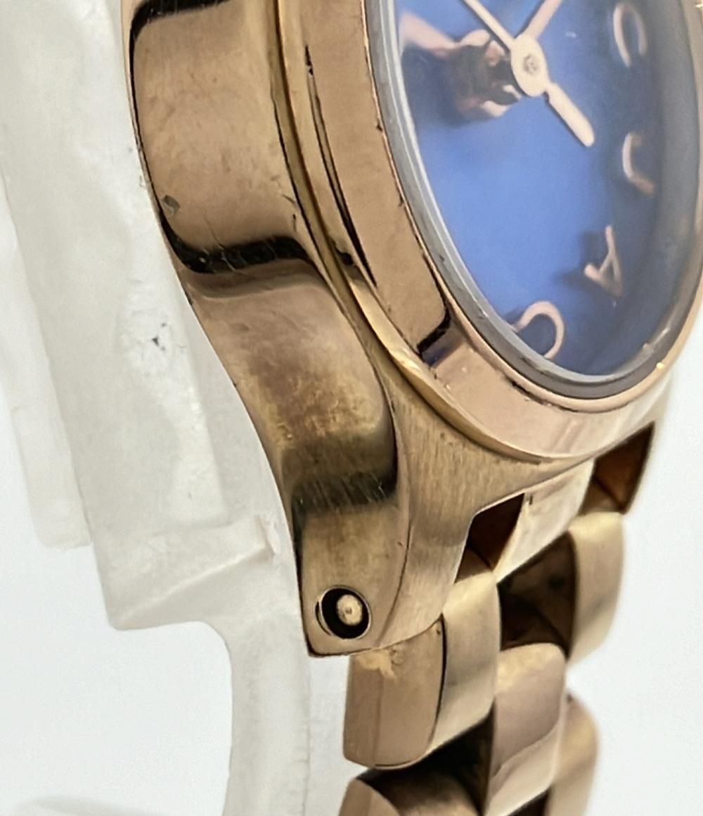 MARC BY MARC JACOBS 腕時計 クオーツ ブルー MBM3204 レディース マークバイマークジェイコブス