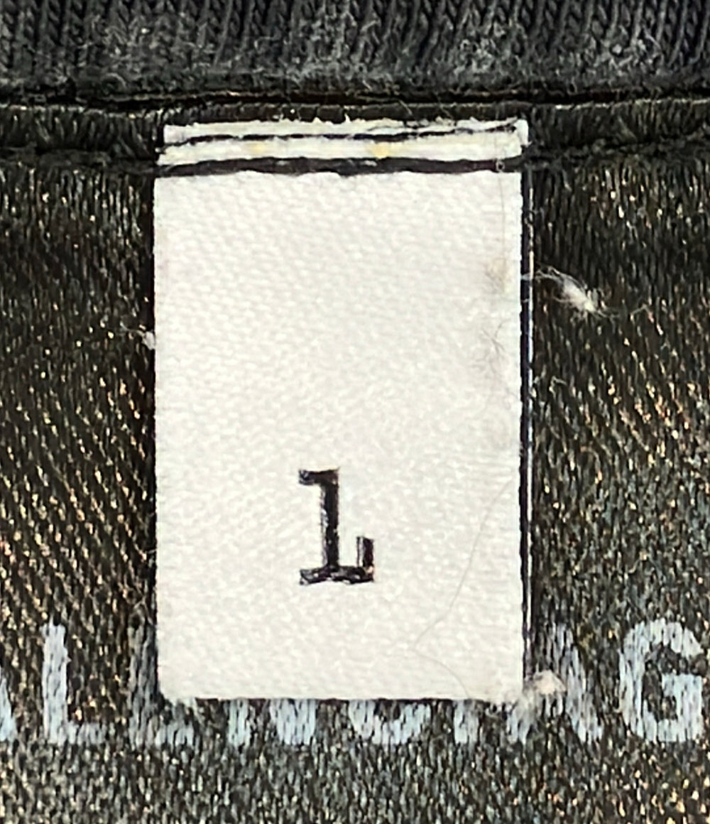 訳あり BALENCIAGA 半袖 トビリシ オーバーサイズ Tシャツ 811688 TRVQ7 1046 メンズ SIZE L バレンシアガ