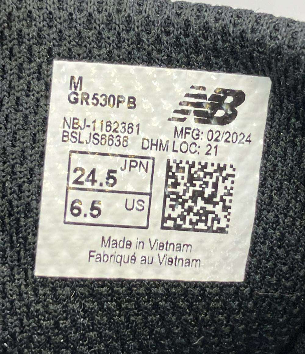 訳あり NEW BALANCE ローカットスニーカー GR530PB レディース SIZE 24.5 (L) ニューバランス