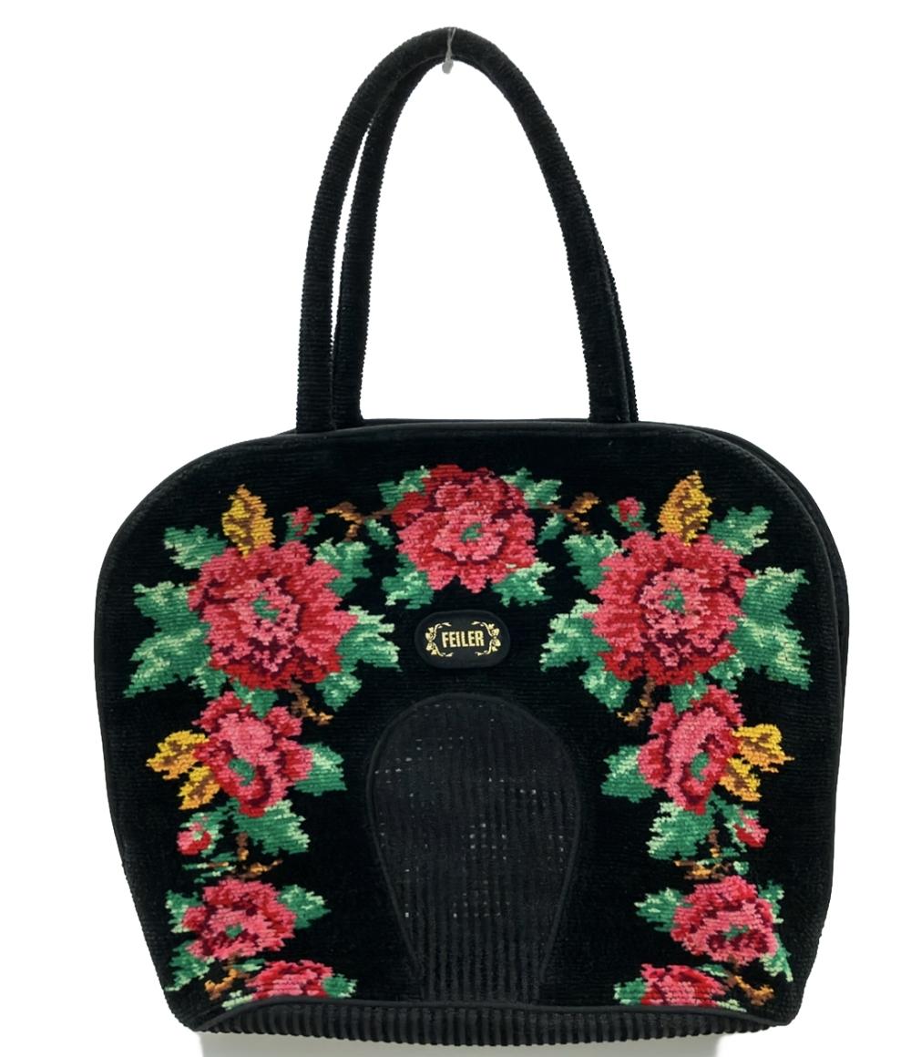フェイラー 花柄ハンドバッグ レディース FEILER