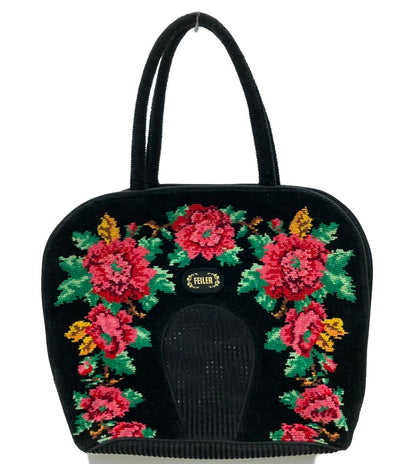 フェイラー 花柄ハンドバッグ レディース FEILER