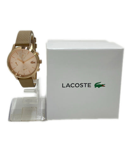 美品 LACOSTE 腕時計 クオーツ ゴールド LC.79.3.34.3033 レディース ラコステ