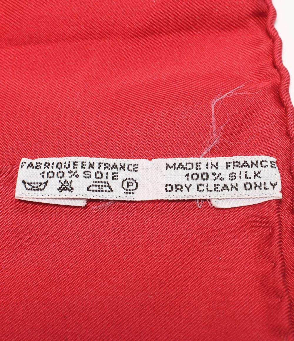 HERMES スカーフ シルク100% LES TAMBOURS レディース エルメス