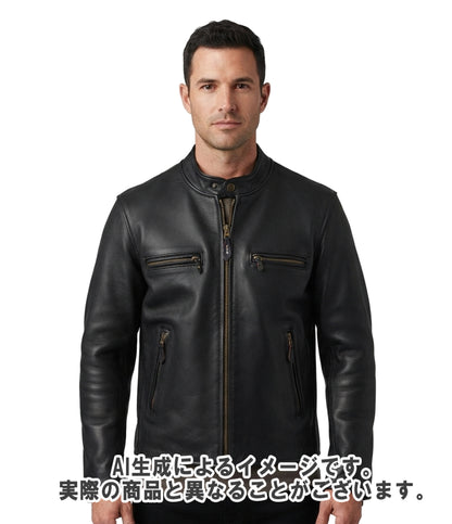 AERO LEATHER ライダースジャケット メンズ SIZE 34 (S) エアロレザー