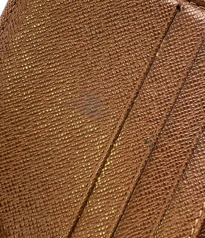 LOUIS VUITTON Wホック二つ折り財布 モノグラム M61654 レディース ルイ・ヴィトン