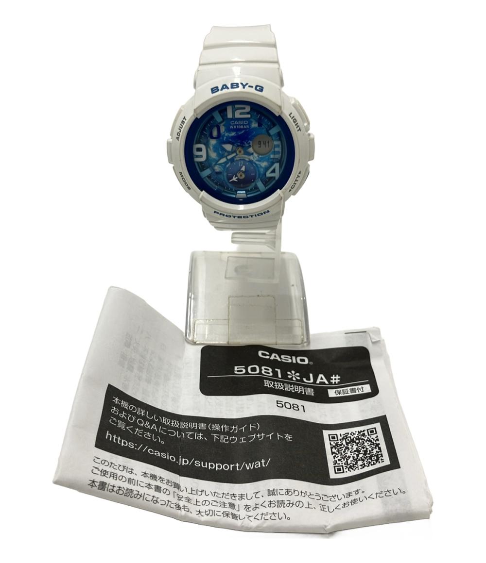 カシオ 腕時計 BABY-G クオーツ ブルー BGA-190GL レディース CASIO