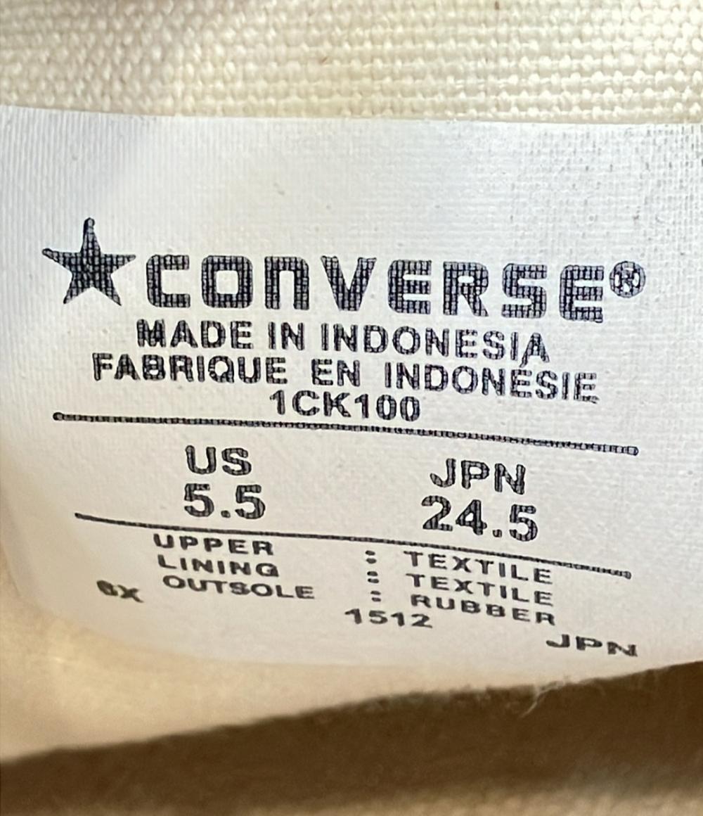 美品 CONVERSE ハイカットスニーカー オールスター アロハシャツ HI 1CK100 レディース SIZE 24.5 (L) コンバース