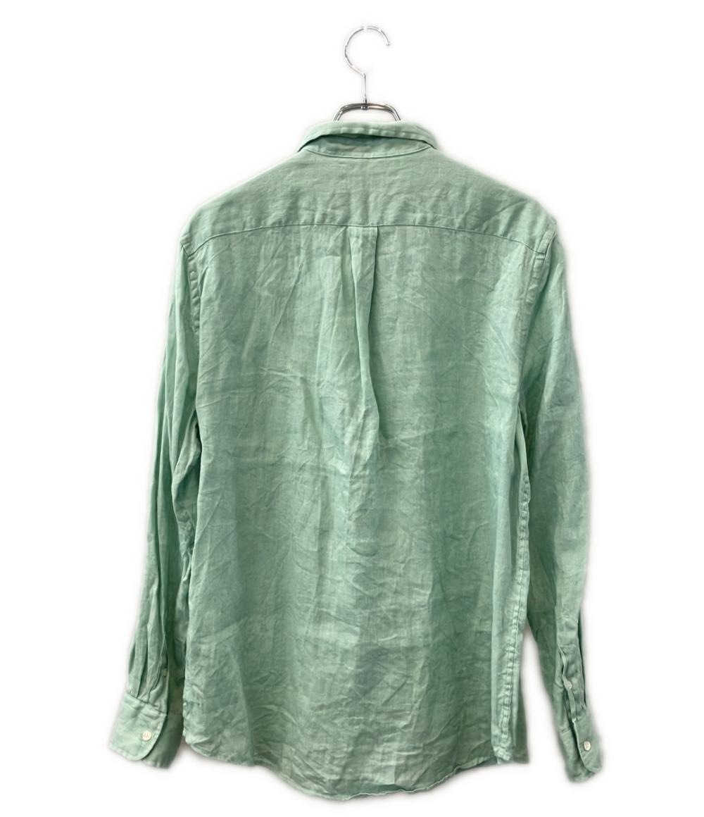 POLO RALPH LAUREN 長袖 リネンシャツ メンズ SIZE L ポロ・ラルフ