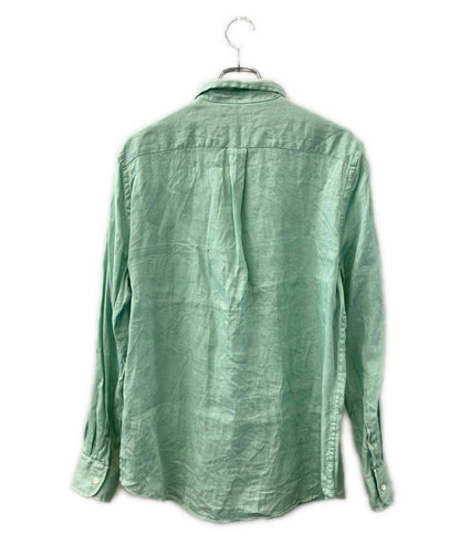 POLO RALPH LAUREN 長袖 リネンシャツ メンズ SIZE L ポロ・ラルフローレン
