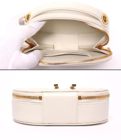美品 Christian Dior 2wayショルダーバッグ ハンドバッグ 斜め掛け オーバル カメラバッグ CD シグネチャー レディース クリスチャンディオール