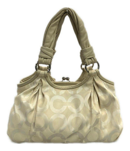 コーチ トートバッグ ショルダーバッグ 肩掛け キャンバス レザー オプアート 13441 レディース COACH