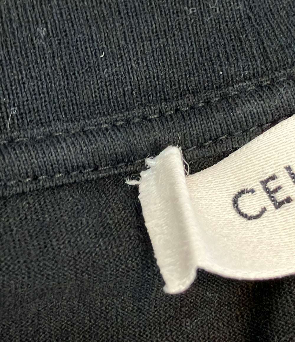 CELINE 半袖Ｔシャツ トリオンフ ロゴ ルーズ Tシャツ  コットンジャージー 2X568671Q メンズ SIZE M セリーヌ